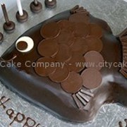 Торт Шоколадный Fish №03 код товара: 42067 фотография