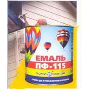 Эмаль, Эмали ПФ-115, эмали цветные алкидные