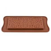 Силиконовая форма для шоколада, мармелада, льда “Плитка зерна кофе“ фотография