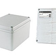 Распаячная коробка ОП 150х110х85мм, крышка, IP44, гладкие стенки, инд. штрихкод, TDM