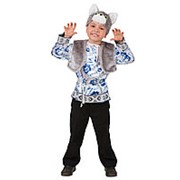 Карнавальный костюм Котик Макарка (110) фото