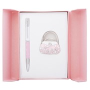 Набор подарочный Langres Sense: ручка шариковая + крючек для сумки, розовый LS.122031-10 фотография
