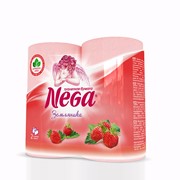 Туалетная бумага Nega Арома с ароматом (земляники, орхидеи, морской волны)