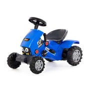 Педальная машина для детей Turbo-2, цвет синий фото