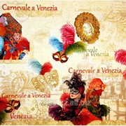 Салфетка для декупажа Карнавал в Венеции фотография