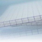 Сотовый поликарбонат Borrex прозрачный “Premium“ 6000х2100 мм, 16 мм с односторонней защитой от УФ, гарантия 10 лет. фото