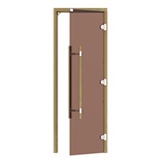 Дверь для сауны SAWO 741-3SGD-R-3, 690х1890мм, бронза, правая