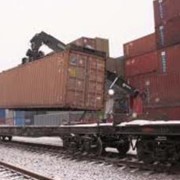Услуги железнодорожных перевозок контейнерных грузов фото