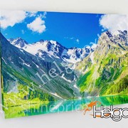 Горное озеро арт.ТФХ3363 v2 фотокартина (Размер R1 40х60 ТФХ) фото