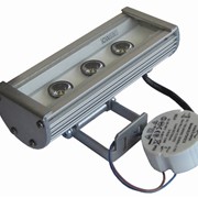 Светодиодный линейный прожектор Led line 9W; IP65; с блоком питания фото