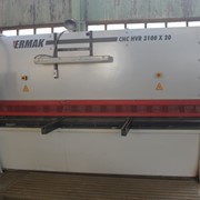 Гильотинная резка металла фото