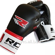Боксерские перчатки RDX Rex Leather Black фотография