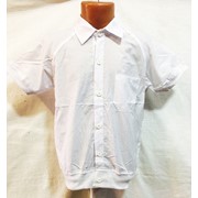 Рубашка школьная белая на планке р.8-14 лет 1500