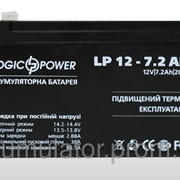 Аккумулятор кислотный LogicPower LPM 12 - 7,2 AH фотография