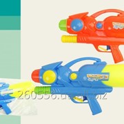 Водный пистолет 9000 (48шт/2) с насосом, 2 цвета, в пакете 44*21*8см