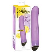 Фиолетовый вибратор Smile Easy - 22 см. фотография