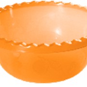 Миска круглая 8л. Оранжевый 355x140x355 40шт./уп. фотография