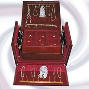 Эксклюзивная раскладная ювелирная шкатулка для ювелирных изделий, unique semi-automatic jewelry box фото