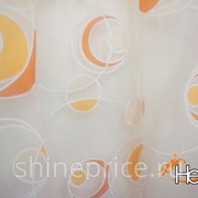 5125-W260 v2 органза оранжевый тюль ткань фото