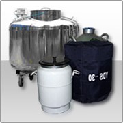 Криогенное оборудование для хранения и транспортировки биологического материала в жидком азоте (Сосуды Дьюара) фото