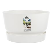 Кашпо Elho greenville bowl д33см белое фото