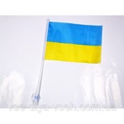 Флажок Украины с наконечником и с присоской фото
