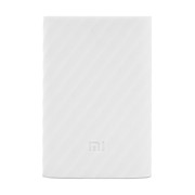 Чехол cиликоновый для Xiaomi Power Bank 10000 mAh White фотография