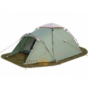 Палатка быстросборная Maverick Comfort два плюс, зелёный с тиснением фото