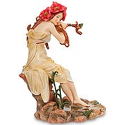 Скульптура Девушка Лето (Альфонс Муха) 13х21х13см. арт.pr-MUC05 Museum.Parastone фото