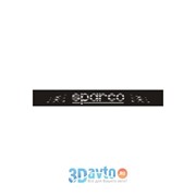 Светофильтр “Sparco“ (165х1300) фон черный цвет серый переход (1шт.) A-STICKER фотография