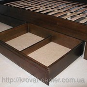 Ящик деревянный для белья или игрушек (на колесиках) Массив - сосна, ольха. фотография