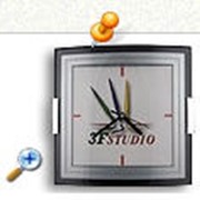 Часы настенные сувенирные прямоугольные, часы настенные с логотипом фото