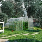 Теплицы 4м, 6м, 8м из трубы 20х40, 20х20 шаг (0,67) Титан , Сибрская, Агро. Полный комплает , Надежный поликарбонат . Доставка по всей области. . 1120-04-64 фото