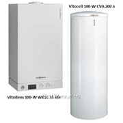 Котел Vitodens 100-W WB1C 35 кВт + Бойлер Vitocell 100-W CVA 200 л WB1C468