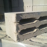 Блок цементобетонный пустотелый КСР Размер 390х190х188