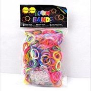 Резинки для плетения “Rainbow Loom Bands“ (250 шт.) фото