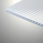 Сотовый поликарбонат Novattro | 6 мм | 2,1х12 м | молочный