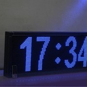 Табло часы температура логотип