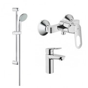 Набор смесителей Grohe BauLoop для душа 23337000+32816000+27598000 (123220) фото