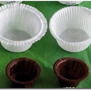 Бумажные капсулы для выпечки Маффинов со свёрнутым краем