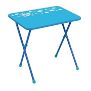Стол детский складной “Алина“ (ЛДСП, 60*45 см) , голубой, СА2Г фотография