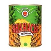 Ананасы кусочками фото