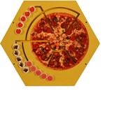 Настенная игровая панель “Сортировщик Пицца“ фото