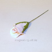 Фигурка из мастики Бутон Розы №4 L52 цвет: светло-красный фото