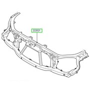 Передняя панель (телевизор) Range Rover 2013 / LR034200, LR057847