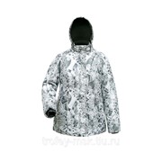 Куртка утепленная женская Сибирь р. 50/3-4 цв. серые снежинки (1048) Росомаха