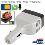 Скрытый GPS треккер с функцией GSM прослушки – авто USB адаптер фото