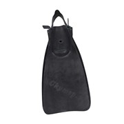 Ласты резиновые с ремнем Скутер-2, 61569, Черный, 44-46 фото