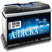 Аккумуляторная батарея Аляска Long Life 65 Ач