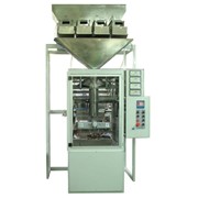 Автомат для фасовки сыпучих не пылящих продуктов с четырьмя весовыми дозаторами УФС-30А-4В фото